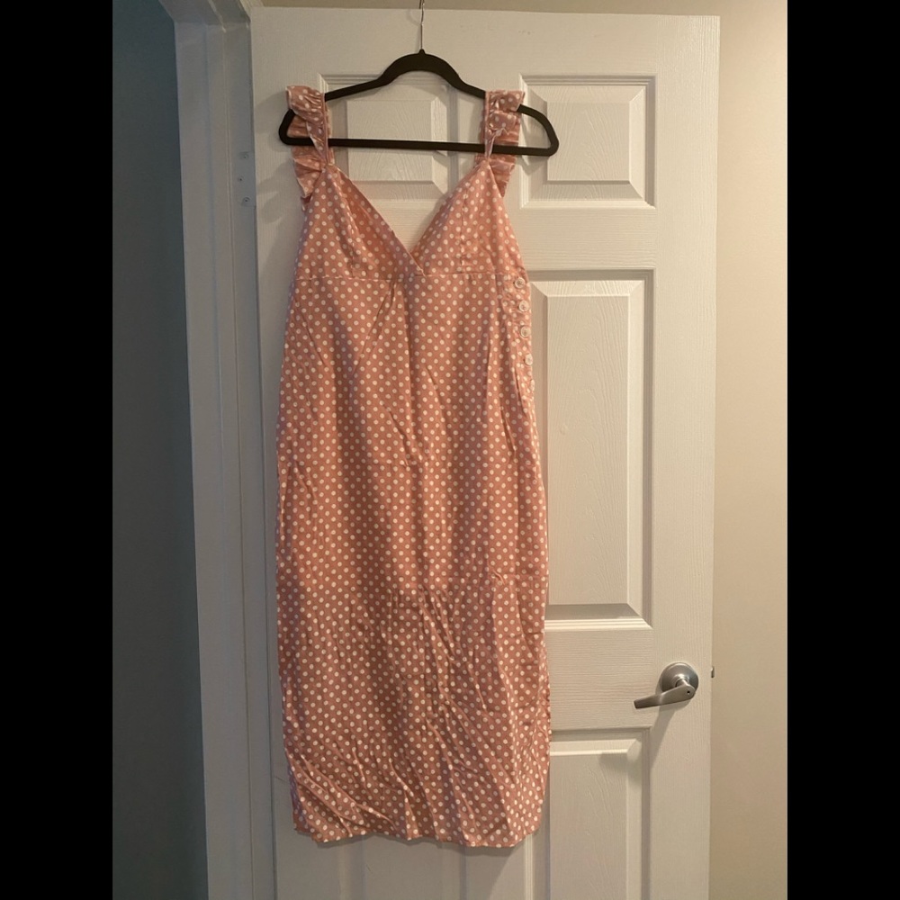 Polka dot English factory dress